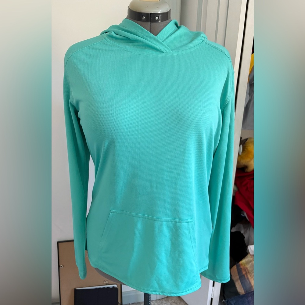 Cabela's Teal Long Sleeve Hoodie